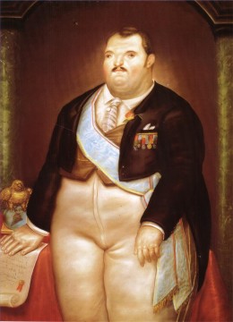 Artworks by 350 Famous Artists Painting - The President Fernando Botero